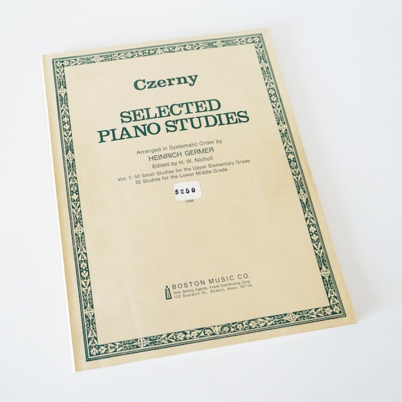 Czerny Germer Selected Piano Studies Pdf