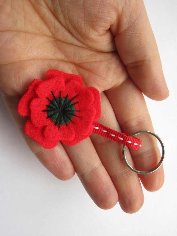 remembrance poppy ring