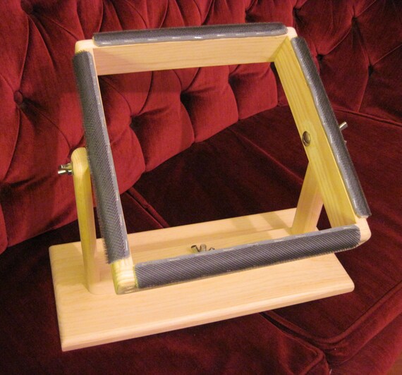 Rug Hooking Frame 12 x 12 Portable by ParrisHouseWoolWorks