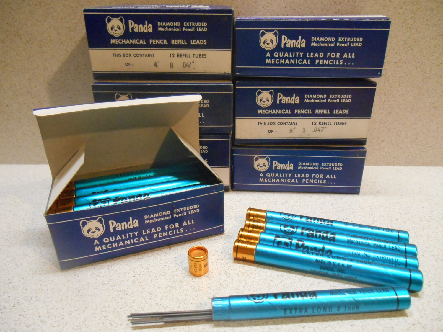 Vintage Mechanical Pencil Leads 96 Pieces