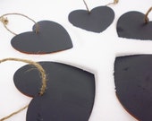 5 Chalkboard Christmas Tags Versatile Reusable Mini Chalk Boards for Gifts, Tree Ornaments, Decorations Il_170x135