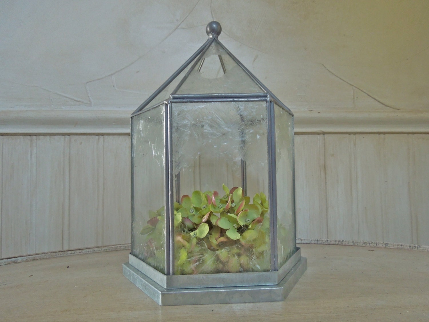 Vintage Glass Terrarium 6