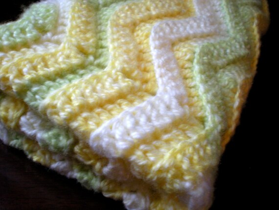 shower gifts baby for crochet Crochet gift, shower carseat Baby Easy rippled Afghan, size, stripes,