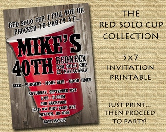 Redneck Birthday Party Invitations 5