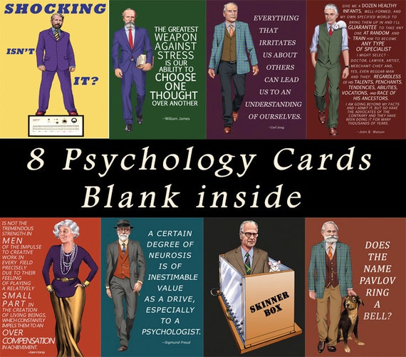 Famous Psychologist Card Box Set