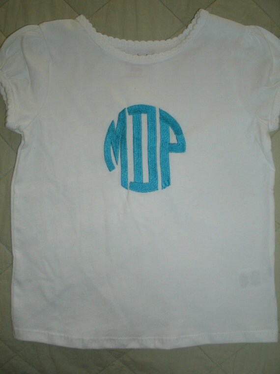 t shirt with initials