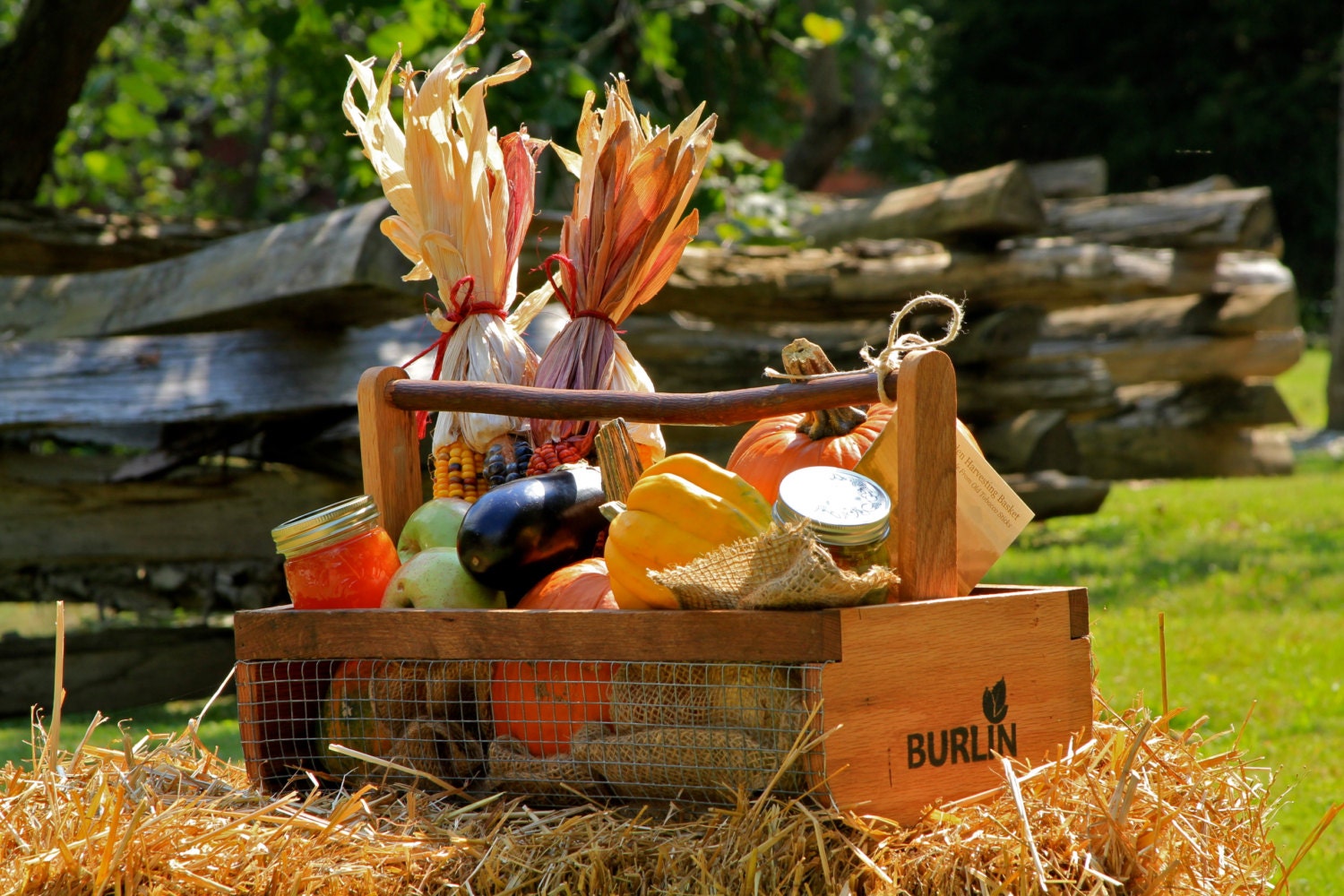 Garden BasketGarden Harvesting Basket by inspirationsnature