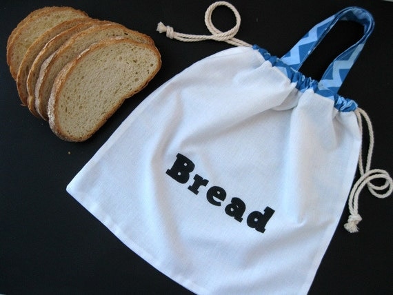 Bread bag bread tote bread cotton bag shopping bag bread sack