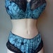 Lingerie Set-Bra and Panty Set-Made to Order Bra and Panties-Satin Bra- Satin Panties