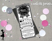Graduation Invitation - HELLO REAL WORLD Printable Il_170x135