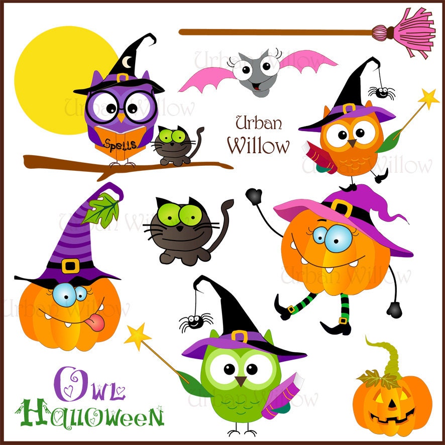Funny Halloween Graphics, Cute Pumpkin Clipart, Clipart ...