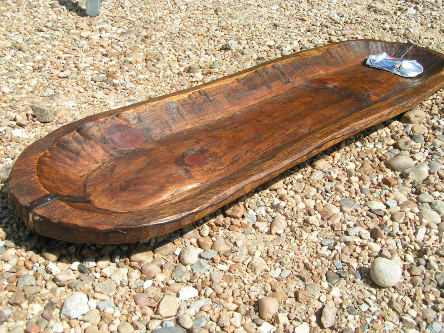 LARGE Hand Carved Wooden Dough BOWL by NafeIronWorksDesign on Etsy