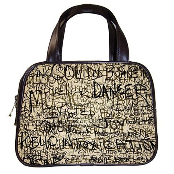 Items similar to Parkdale News STRanger Handbag Wearable Art Purse on Etsy