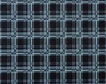 DS Quilts Collection -  Richmond Plaid Navy - Premium Quilting Fabric - Fat Quarter
