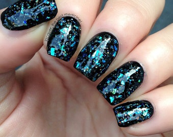 Haunted handmade custom nail polish from Glimmer by Erica