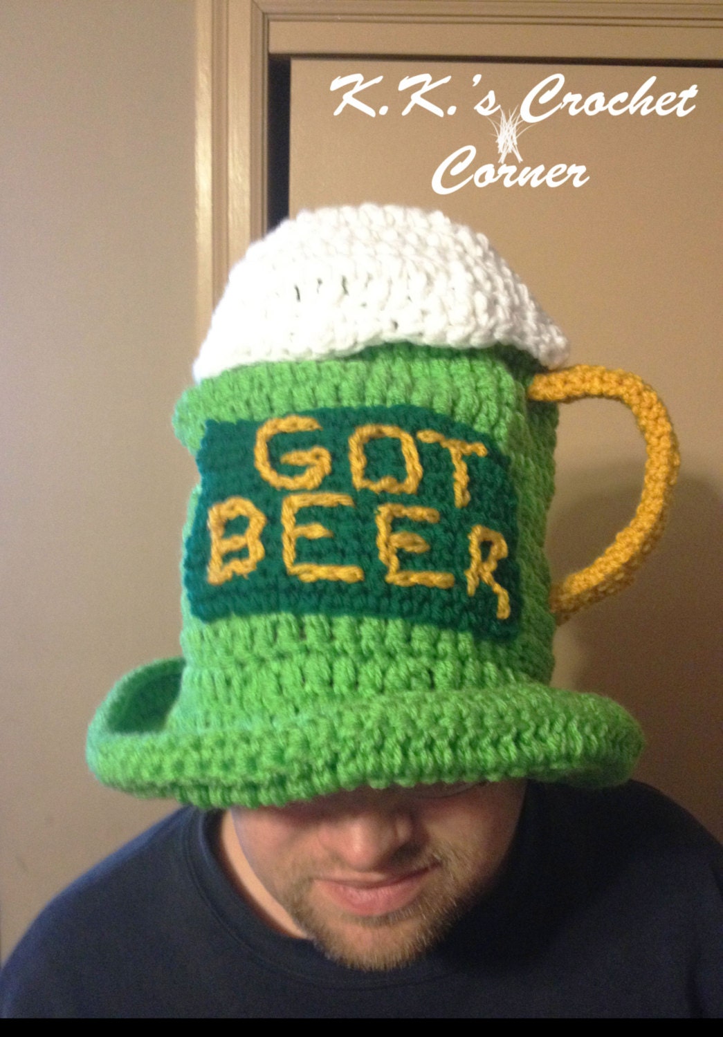 St. Patrick's Day Beer Mug Hat