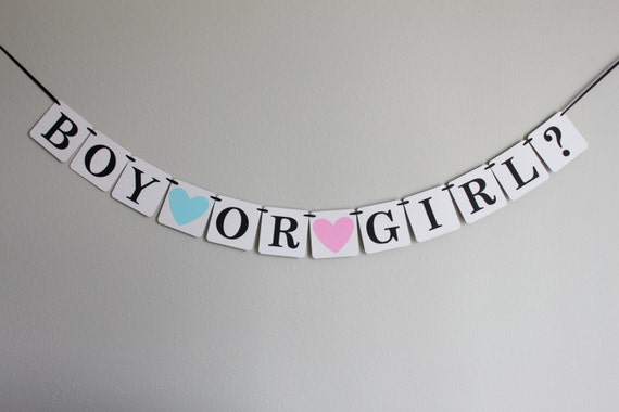 gender reveal party banner gender reveal party gender