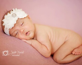 Baptism Headband.Christening Headband..Headband.Newborn Headband.Baby Girl Headband..Headband..Infant Headband..Baby Headband.Baby Headbands