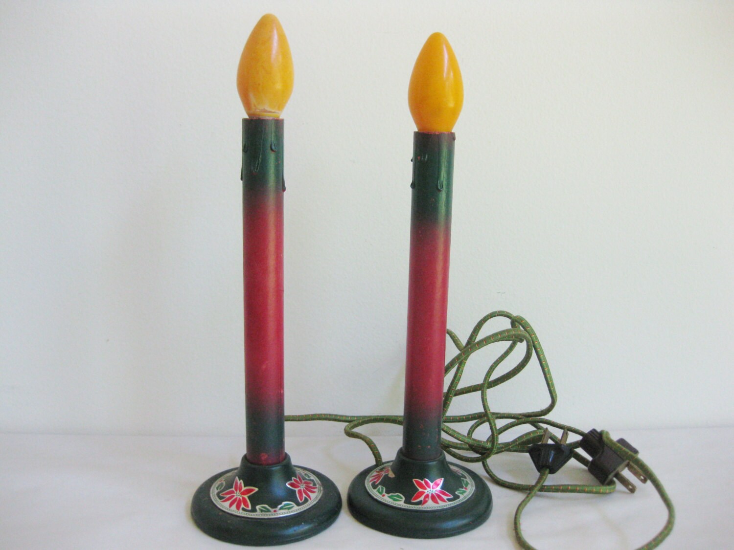 Electric Christmas Candles vintage