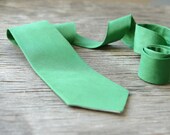 Men's Tie St. Patricks Day NeckTie Green Necktie for Men Wedding Neckties gingham tie holiday tie