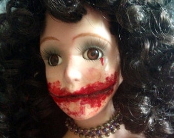 The Black Dahlia Elizabeth Short altered doll