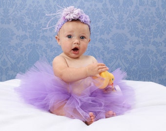 Newborn Tutu, Infant Tutu, Toddler Tutu, Lavender Tutu