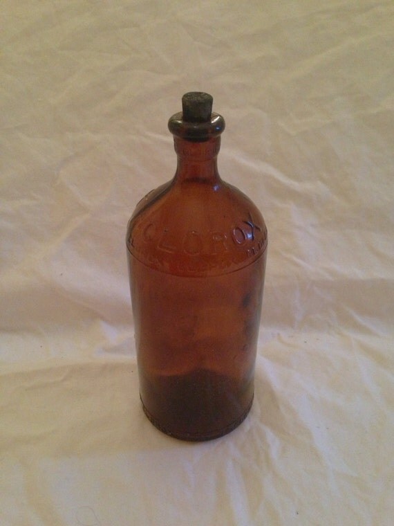 Vintage Clorox Bottle 3