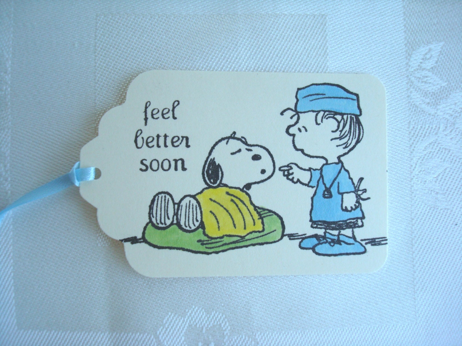 Get Well Snoopy And Linus Feel Better Soon by MyLatestCreations