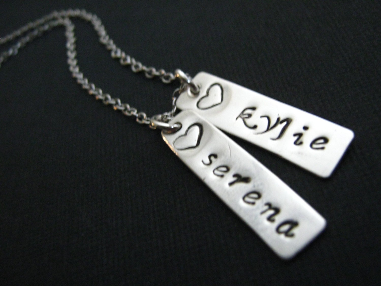 Necklace with Kids Names Personalized Jewelry for by DMCharmCo