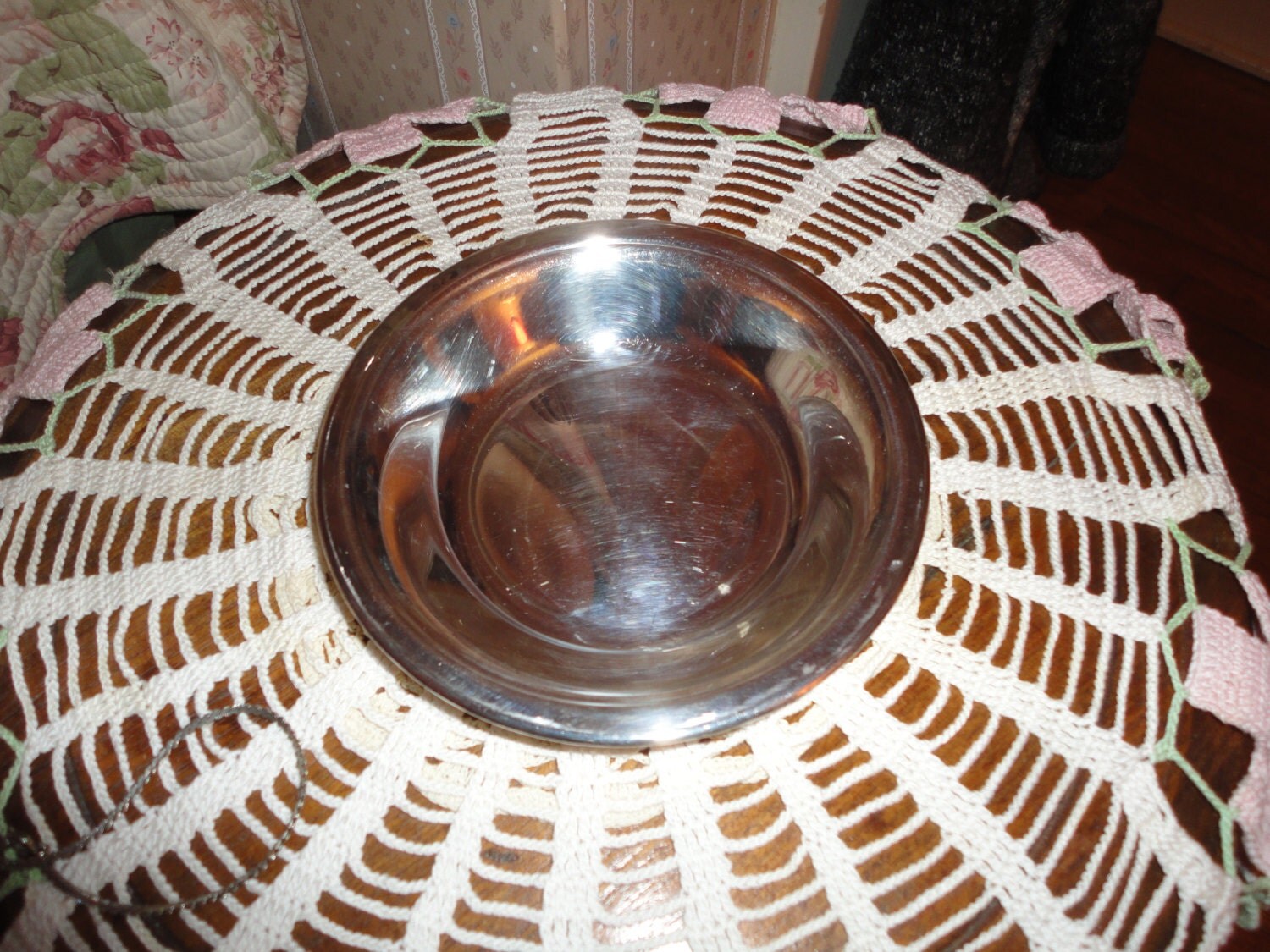 Silver Plated Reed And Barton Colonial Candy Trinket Dish Bowl Haute