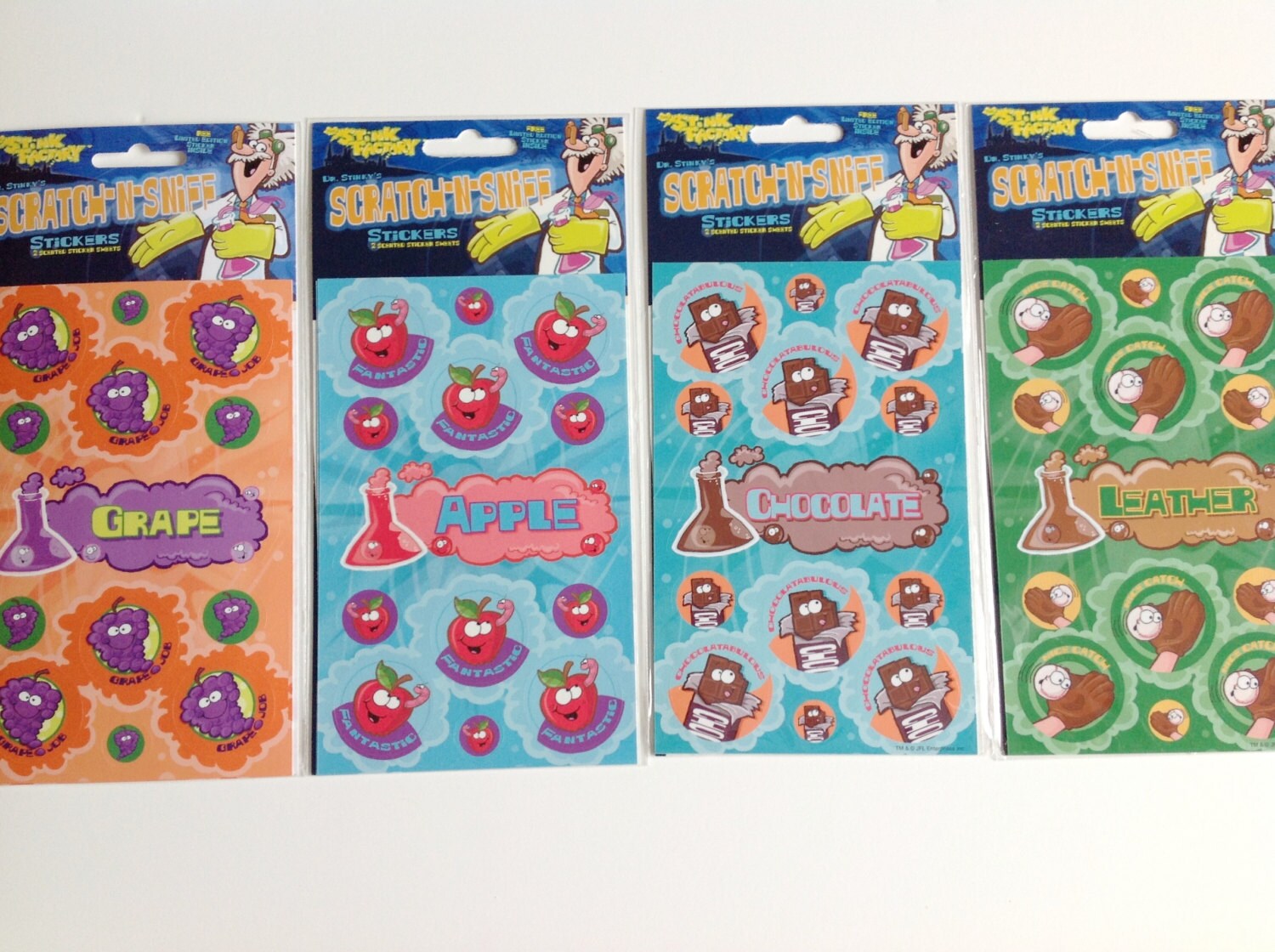 scratch n sniff scented stickers 2 by MelsEclecticsupplies