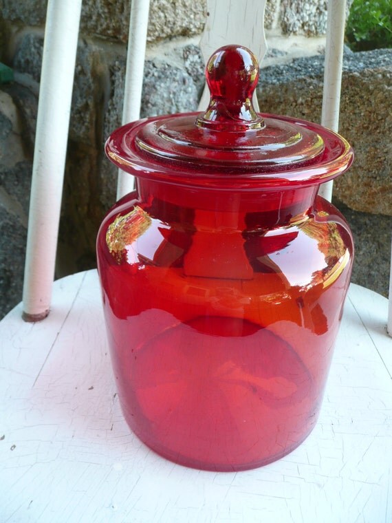 Vintage Candy Jars With Lids 9