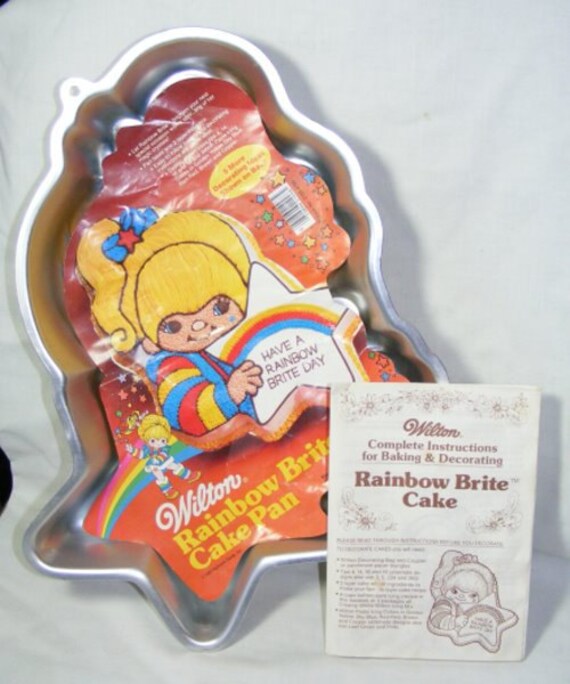 Vintage Wilton Rainbow Brite Cake Pan1983 by BobbysCollectibles