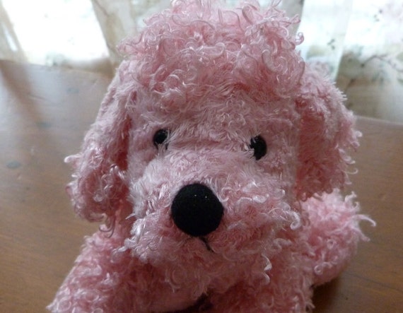 pink webkinz poodle