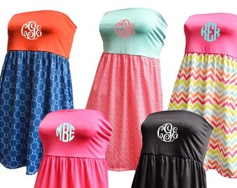 Monogrammed Swimsuit Coverup