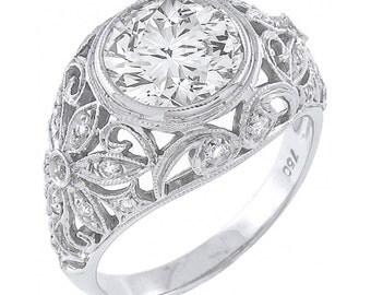 2.27ct Diamond Engagement Ring