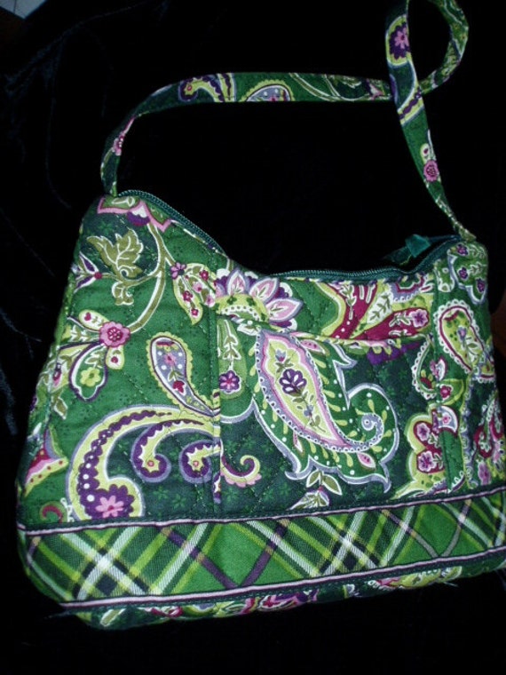 vera bradley green tote