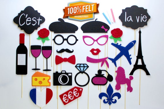 photo themed travel props booth Photo 25 Props Booth Props Paris Photo Wedding Booth Piece