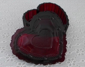 Popular items for ruby red glass on Etsy