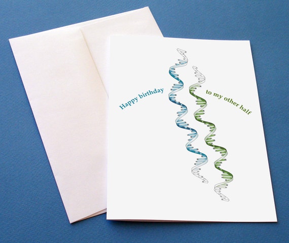 Dna Birthday Card