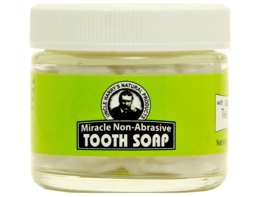 Natural Tooth Soap Tea Tree for Mineralizing Teeth by VIVADORIA