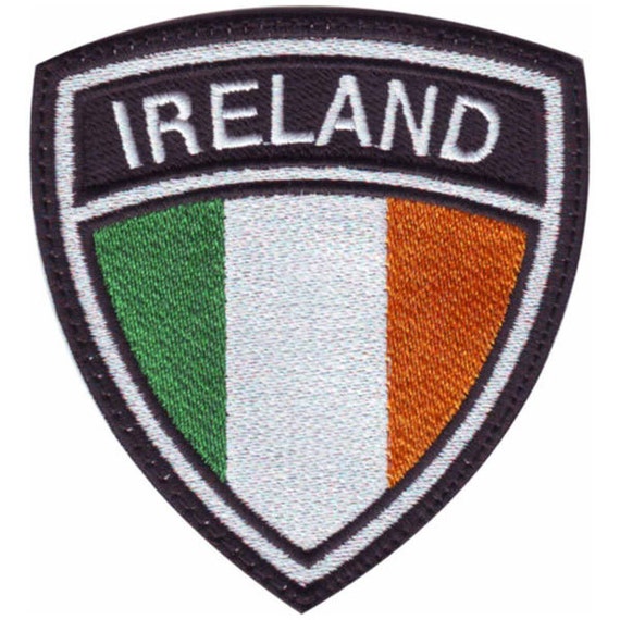 Ireland Crest Flag Embroidered Patch