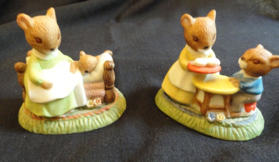 enesco mice figurines