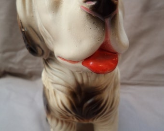 Vintage Large Pottery Dog