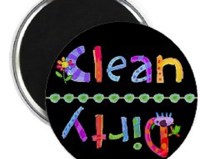 KidGlo Clean Dirty Dishwasher Magnet