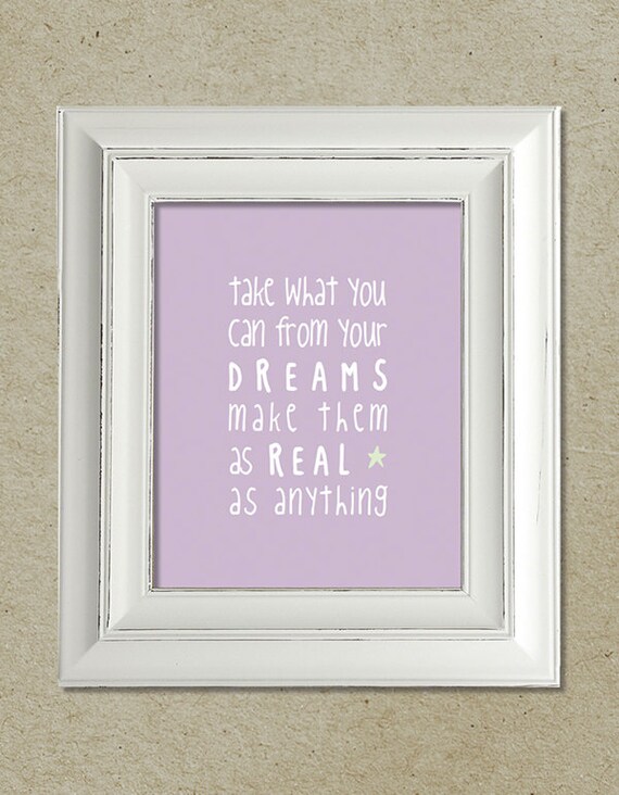 dave matthews band print / grey street lyrics / unframed