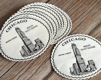 Popular items for paper drink coasters on Etsy