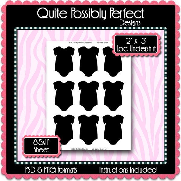 Baby TShirt Template Instant Download PSD and PNG Formats