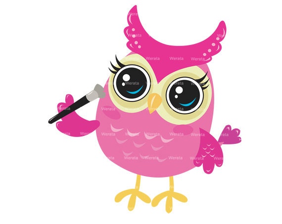 free baby girl owl clip art - photo #31