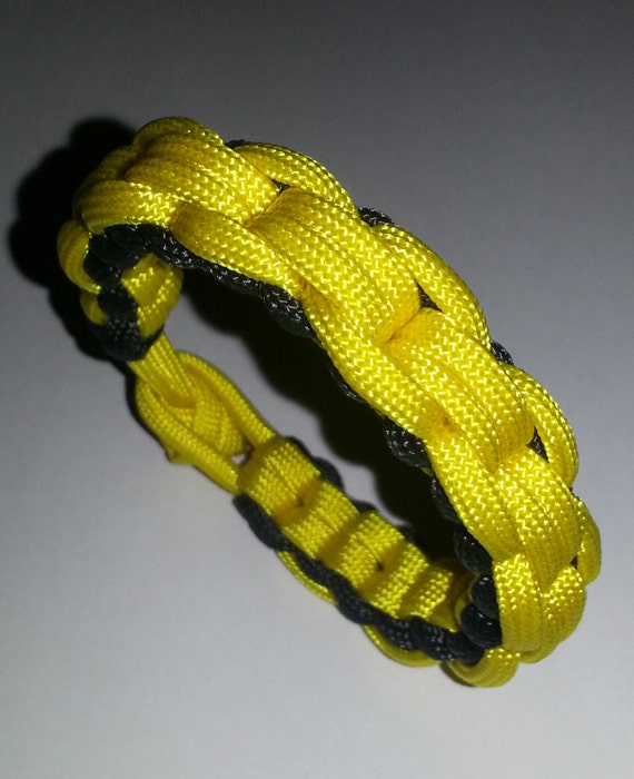 Items similar to Unique Chainlink Braid Handmade Paracord Survival Bracelet on Etsy
